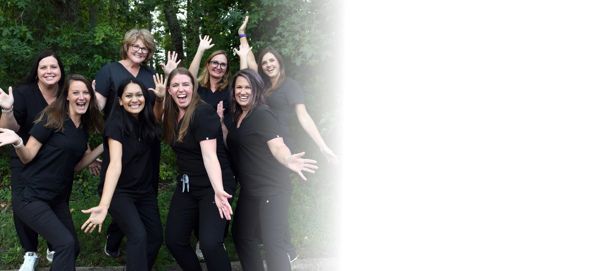 dental team of white rose dentistry